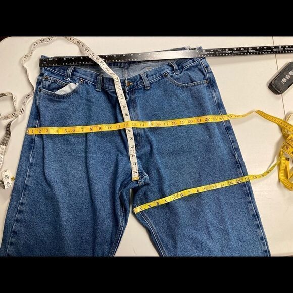 RK BRAND, Men’s Jeans, Tag says 44X32, hand measures 40X30, (see pic), Blue‎ - Picture 5 of 11